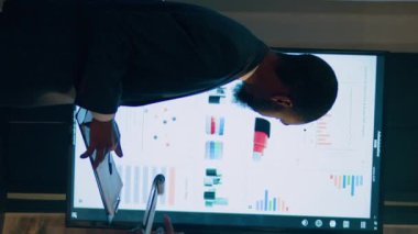 Dikey video çalışanları gece vardiyasında zor görevlerde sorun yaşıyorlar. İş arkadaşları proje ilerlemesi eksikliğini anlamak için mücadele ediyor, çözümler bulmaya çalışıyorlar