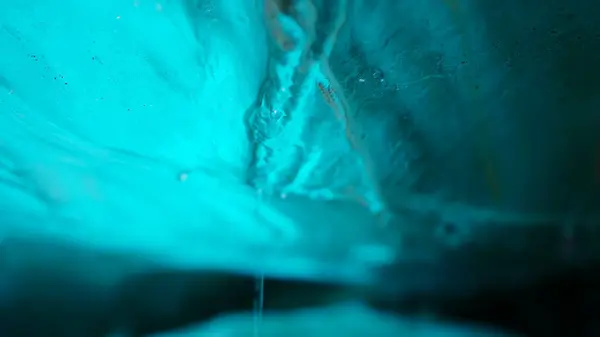 Vatnajokull Blauer Eisfelsen Innerhalb Der Gletscherspalte Isländischer Landschaft Arktische Landschaft — Stockfoto