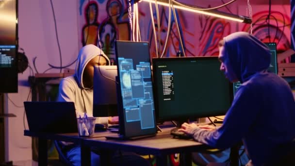 Les Cybercriminels Quittent Leur Cachette Avec Frénésie Après Avoir Entendu — Video