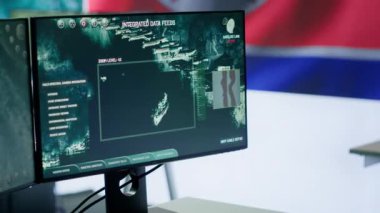 Kuzey Kore Gizli Servisi için kullanılan yüksek teknoloji donanımlı askeri komuta merkezi halk arasında korku ve umutsuzluk yaratıyor. Ordu karargahı komünizm fikirleri yayıyor. Kamera A.