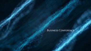 İş konferansı için üç boyutlu sunum hazırlandı. Finansal ve pazarlama veri grafikleri, grafikleri ve anahtar metrikleri içeren UI yazılımının canlandırılması