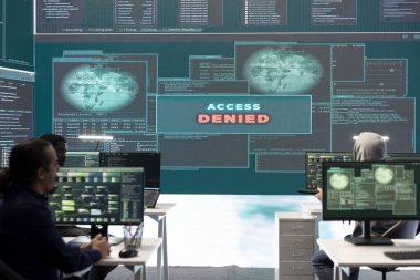 Hackerlardan oluşan hoşnutsuz bir ekip hükümetin operasyon ajansındaki büyük ekranda erişim mesajını reddediyor. Veri tabanlarına girmeye ve sunucu bilgilerini çalmaya çalışan uzmanlar.