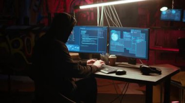 Yeraltı sığınağındaki bilgisayar korsanı sisteme izinsiz giriş yaptıktan sonra güvenlik ihlalinden yararlanıyor. Hükümet verilerini çalmak için şebekeyi hackleyen kaçak programcı, yakın çekim