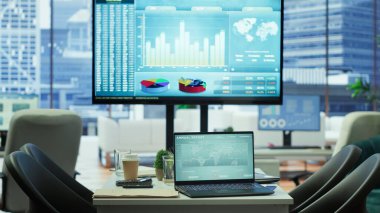 Gelişmiş teknolojiye sahip boş şirket alanı üretkenliği artırır, iş ortaklarının finansal planlama, performans ölçümleri ve küresel girişim hedeflerine odaklanmasına yardımcı olur.