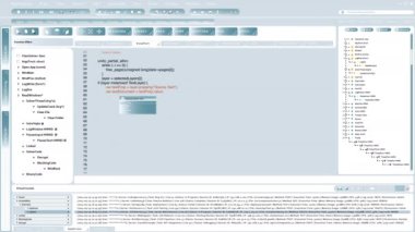 Veritabanı bakımı için kullanılan JavaScript bilgisayar programlama kodunun model arayüzü. Programlama dili kodunu derlemek için kullanılan bilgisayar yazılım arayüzü