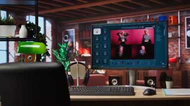 Bilgisayar, yapay zeka GPT uygulamasını kullanarak metni fotoğrafa dönüştürüyor. Yapay zeka modellerine metin oluşturmak için sinirsel ağ teknolojisini kullanan web sitesi ile PC