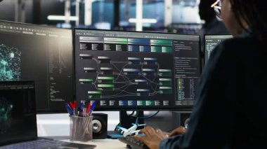 Kızgın sunucu tarım mühendisi düğüm ağacı sistemleri tarafından hayal kırıklığına uğratıldı. Yapılandırılmamış verileri kategorize edemiyor. Sinirli veri merkezi çalışanı, dinlenen görsel programlama yazılımı, kamera B 'den rahatsız olmuş.