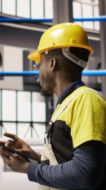 Sürdürülebilir endüstriyel tesis izleme ekipmanları, sistem arızaları, güneş modülü montaj hattındaki onarım görevlerinin koordinasyonu, kamera A