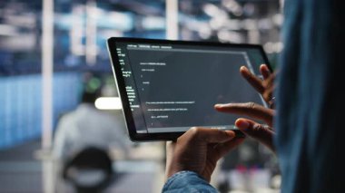 Sunucu odası programcısını kapatın. Tablet kodlamasını kontrol edin. İşletim verimliliğini arttırın ve izin süresini azaltın. Teçhizatı güncellemek için kullanılan programlama dili betiğini doğrulayan geliştirici, kamera A