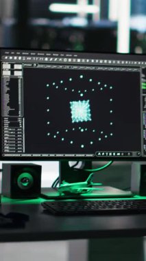 Veri merkezindeki dikey video bilgisayarlar ağ kaynaklarını bağlantıları görselleştiren düğüm ağacı yazılımı kullanarak yönetiyorlar. Etkili veri işleme ve depolamayı sağlayan görsel programlama araçları, el kameraları