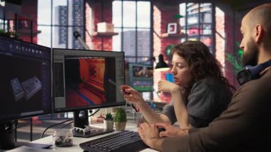 Oyun geliştiricileri Mars ortamını yaratmak için yapay zeka sohbet robotu ve yazılımını kullanır. Üretken yapay zeka uygulaması kullanmak derin öğrenme ve gelecekteki oyun tasarımları için otomasyon kullanır. Kamera A.