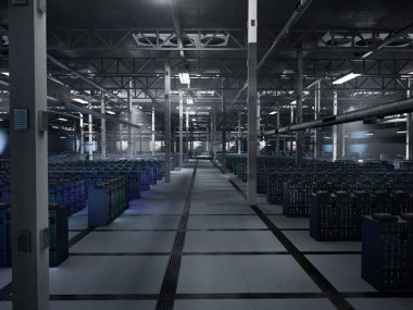 Yapay zeka sunucu odası otomasyon yetenekleri ve gerçek zamanlı hesaplamalar sağlıyor. Veri Merkezi süper bilgisayarları büyük veri transferleri ve model depolama, 3D oluşturma