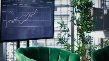 Profesyonel ofis odası, resmi bir toplantıdan önce sakin bir atmosfer ve minimalist tasarım sunuyor. Konferans masası, sandalye ve kırtasiye de dahil. Yönetim kurulu odası.