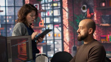 Oyun geliştiricisi yapay zeka araçları kullanarak Mars merkezli sanal istasyon yarattı. Futuristik program oyun tasarımı ve gelişimini optimize etmek için verileri derin öğrenme ve otomasyon ile işler. Kamera B.