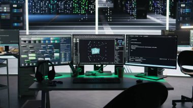 Sunucu çiftlik bilgisayar sistemleri ağ kaynaklarını düğüm ağacı programlama yazılımıyla kontrol ediyor. Aerodinamik veri işlemeyi etkinleştiren PC ekranlarındaki görsel programlama araçları