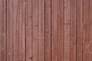 Kahverengi ahşap çit kapısı, yakın çekim.