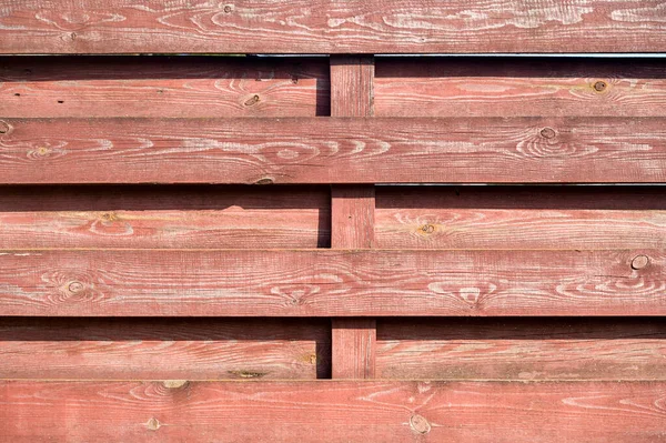 Barna Kerítés Deszkákból Utcai Kerítés Közeli Felvétel — Stock Fotó