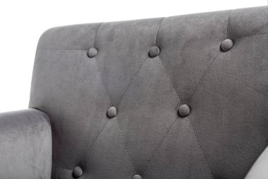 Döşeme döşenmiş mobilyaların arkası, yakın plan detaylar.