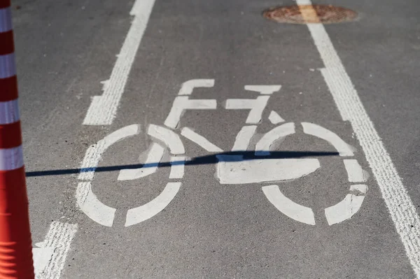 자전거 그래픽 자전거 표시와 — 스톡 사진