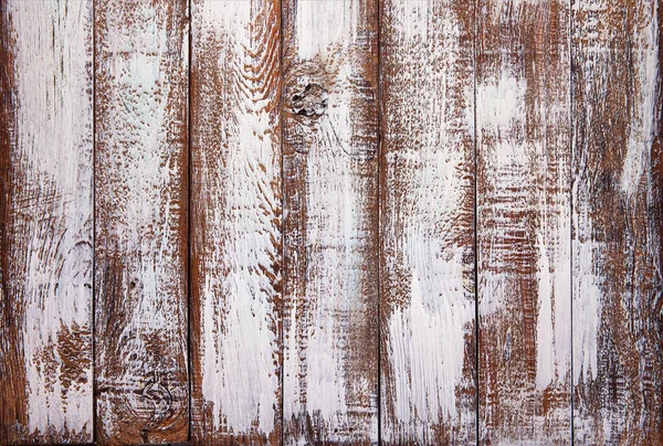 天然木に由来する茶色と白の木の質感の背景 木製のパネルは 美しい暗いパターン 堅木の床のテクスチャトップビューを持っています — ストック写真
