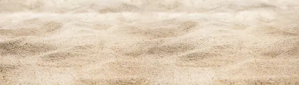 Sandstrand Struktur Sommar Bakgrund Mockup Och Kopiera Utrymme Ovanifrån Selektiv Royaltyfria Stockbilder