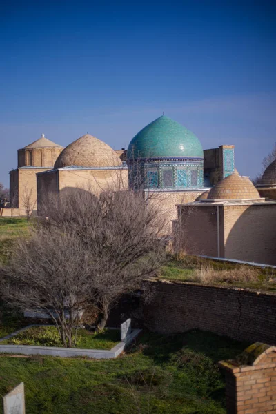 Öst Och Centralasien Traditionell Arkitektur Gamla Stan — Stockfoto