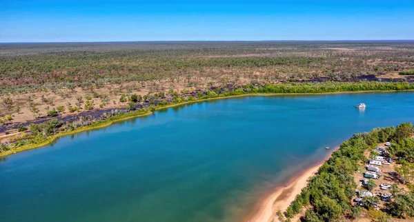 Veduta Aerea King Ash Bay Northern Territory Australia — Foto Stock