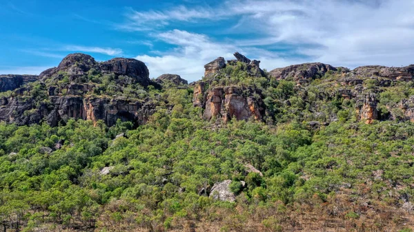 Jagged Formacja Skalna Parku Narodowym Kakadu Północne Terytorium Australii — Zdjęcie stockowe