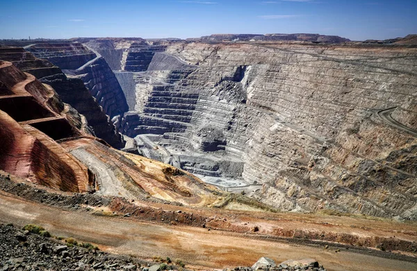 Kalgoorlie open pit mine known as the Super Pit