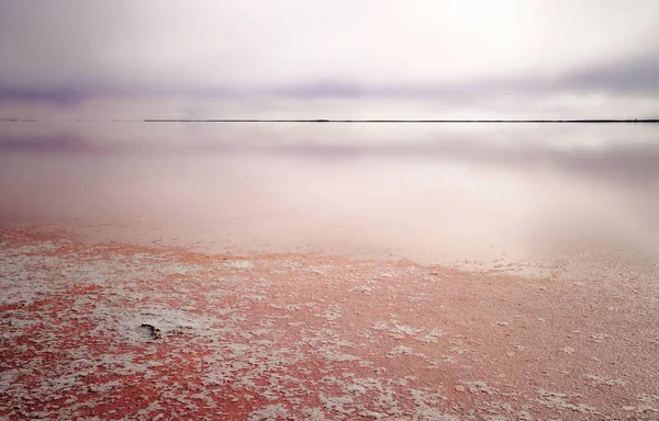 Victoria Australia Largest Inland Salt Lake View Lake Salt Deposits — Stock Photo, Image