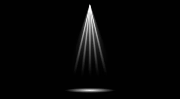 Sötét Háttér Vonalak Reflektorok Stúdió Fény Fáklya Speciális Effec Absztrakt — Stock Fotó