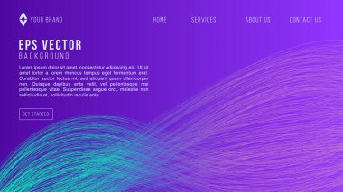 Mavi Gradyan Çizgisi Web Tasarımı Soyut Arkaplan Limonata EPS 10 Vector Web Sitesi, İniş Sayfası, Web Şablonu