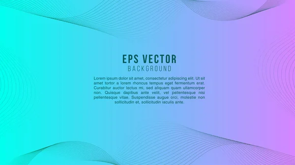 Blue Purple Gradient Résumé Contexte Eps Vector Website Landing Page — Image vectorielle