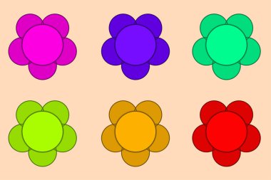 Vektör çemberi süreci izole edilmiş şablon bilgisel. Diyagram, grafik, sunum ve yuvarlak çizelge için kullanılabilir. 4 seçeneği, bölümü, adımı veya süreci olan iş konsepti