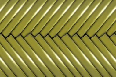 Vektör sarı geometrik desen. Yuvarlak şekilli kusursuz desen.