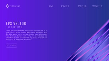 Mavi siyah soyut web sitesi arka plan geometri parlaklığı ve sunum tasarımı için katman element vektörü. İş, web sayfası, şirket, kurum, parti, festival, seminer ve konuşmalar için uygun