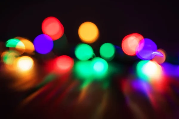Abstract Blurred Bokeh Light Background Light Effects — Stock Photo, Image