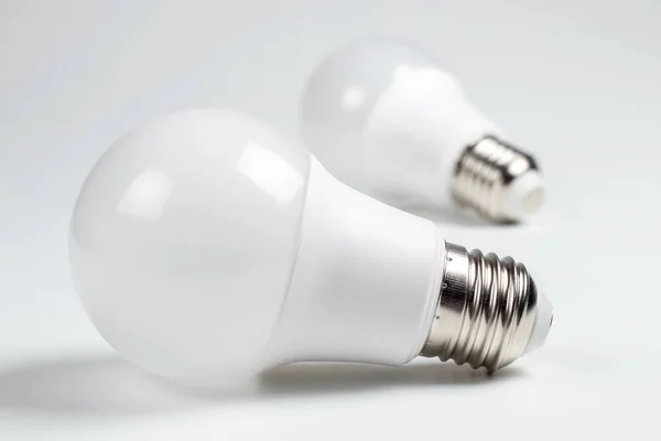 Led Light Bulb Isolated White Background — Stock Photo, Image