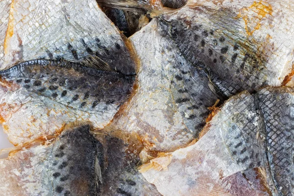 Dried Yellowstripe Scad Fishes Snack Beer — Stock Photo, Image