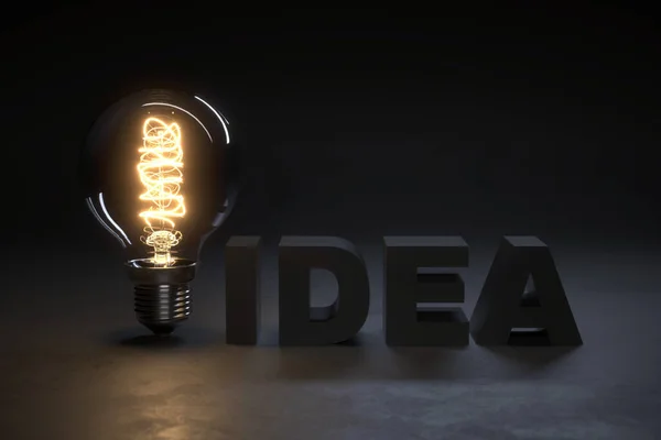 Pomysły Hasło Pomysł Lampą Faq Koncepcja Ładowania Biznesu Ikona Pomysłów — Zdjęcie stockowe