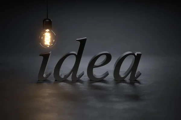 Idées Slogan Idée Lampe Électrique Faq Concept Chargement Entreprise Ampoule — Photo