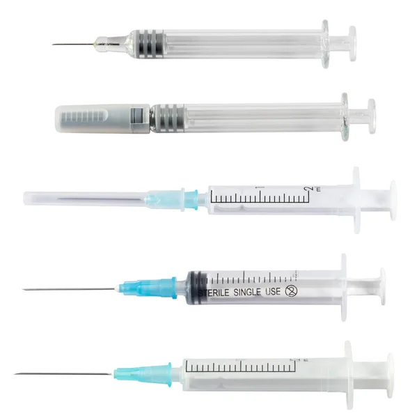 Syringe Cap Isolated White Background — Stock Photo, Image