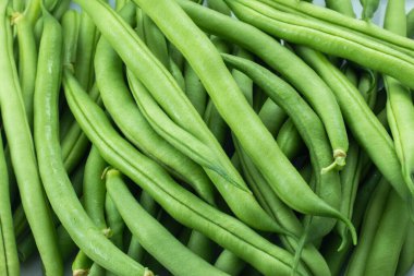 Yeşil fasulye geçmişi. Sağlıklı yiyecekler. Siyah Gözlü Bezelyeler. Vejetaryenlik. Üst görünüm