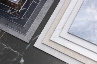 Fabrika yapımı porselen taş kaplama paneller boyutlandırılmış..
