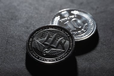 Ukrayna 10 hryvnias sikkesi. Yeni Ukrayna 10 Hryvnia madeni parası Ukrayna Silahlı Kuvvetleri Özel Harekat Kuvvetleri. Para ve mali durum. Ukrayna paraları
