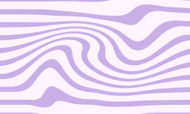 Soyut Dalga Retro Arkaplanı Pembe ve Bej