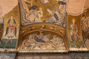 Kariye Camii, Kariye Kilisesi, iç mekan. 16 Nisan 2025. İstanbul, Türkiye