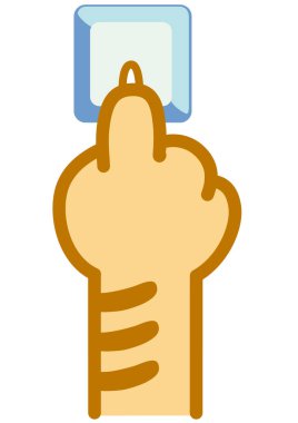 kedinin eli bilgisayar klavyesine tıklıyor