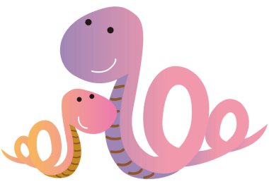 Yılan Ailesi ve Çocuğu Biraraya Geldiler.