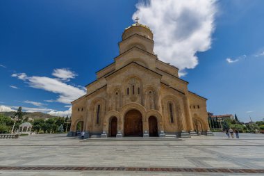 Tiflis, Gürcistan 'ın Kutsal Üçlü Katedrali